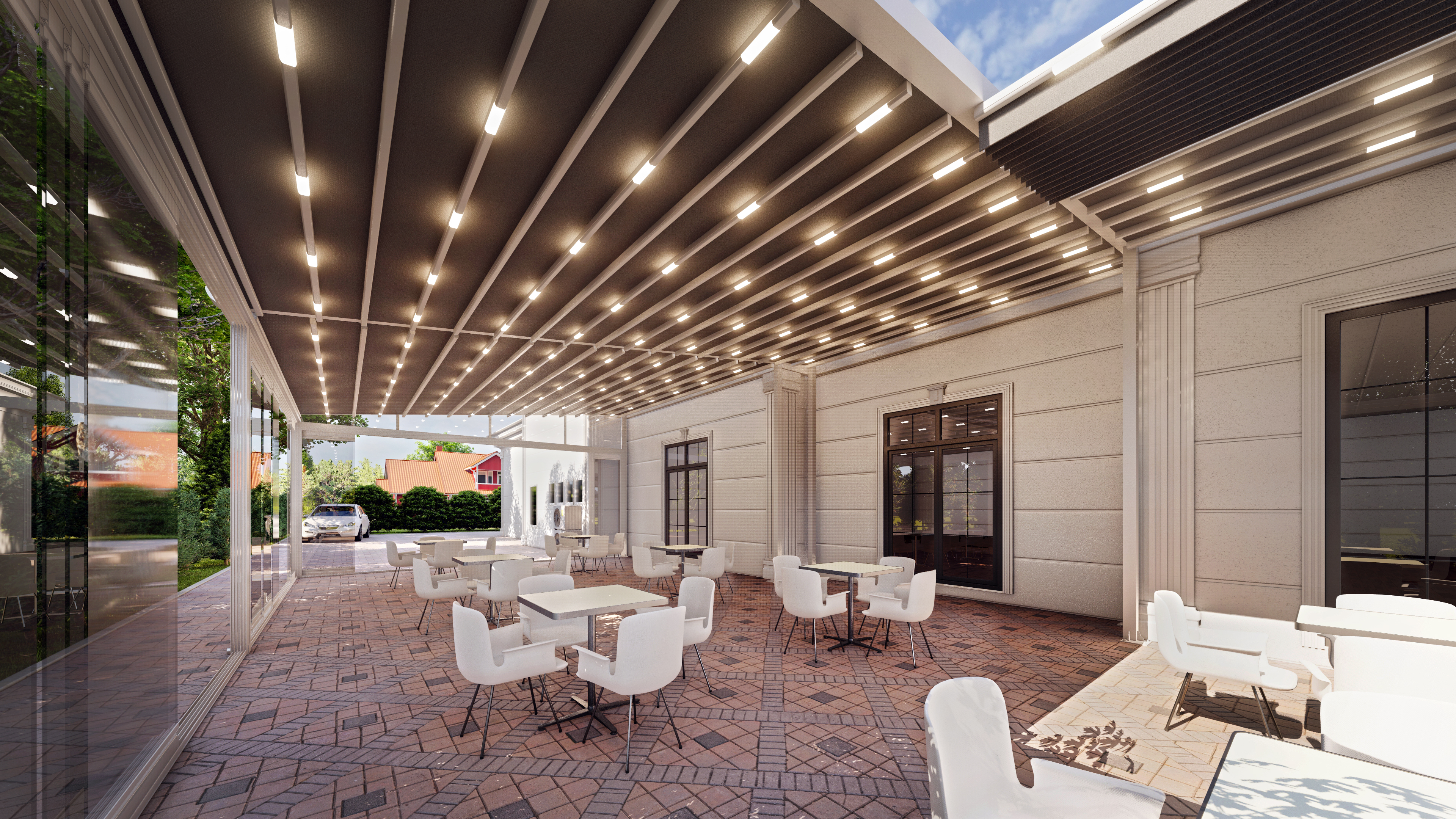 Pergola — bahçe ve teras