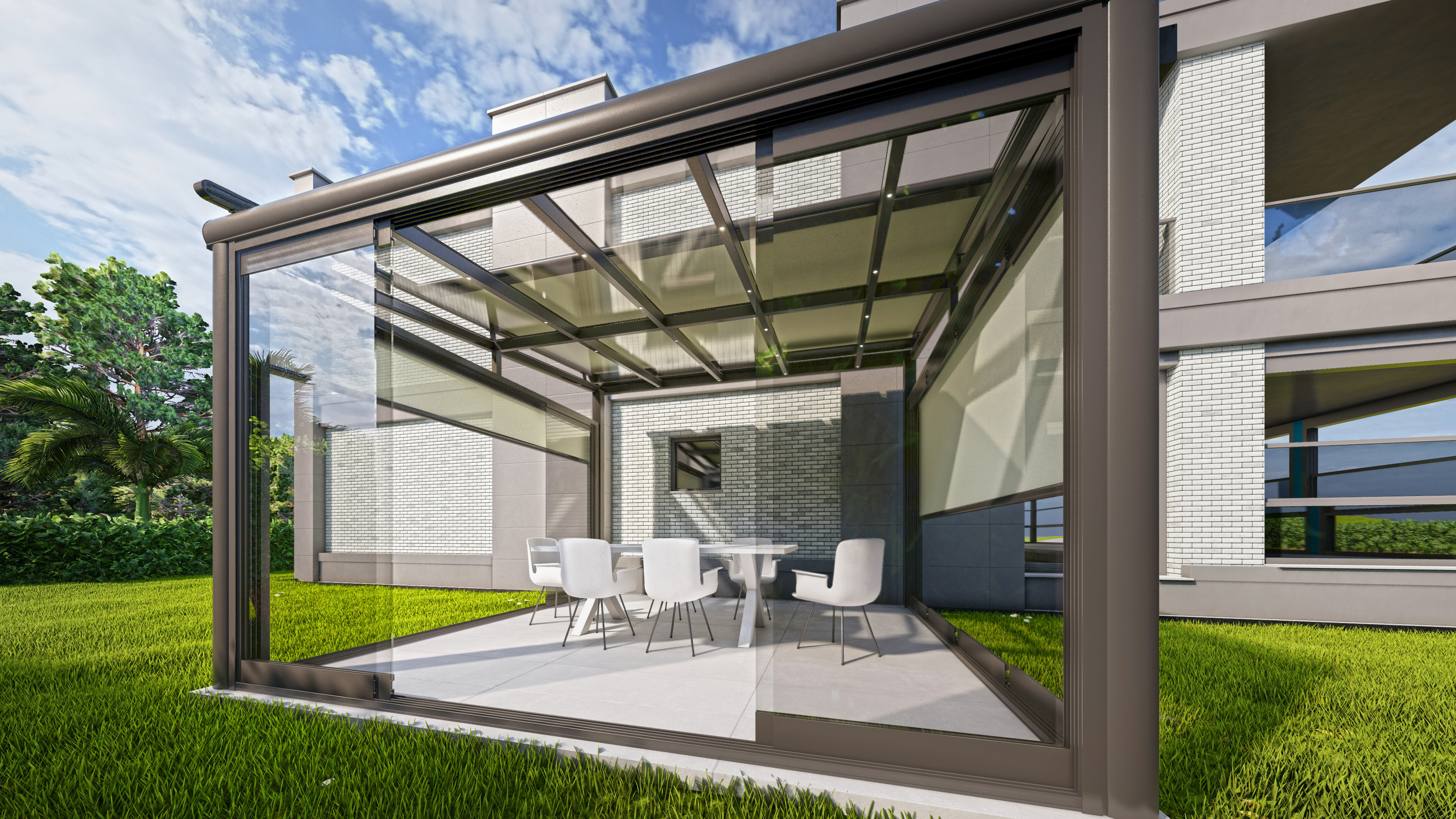 Veranda — cam balkon